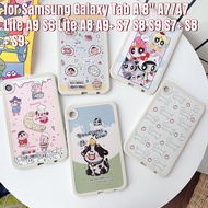 for Samsung Galaxy Tab A8" A7 Lite/A9/A8/S6 Lite 10.4" S7 S8 S9 11" S7+ S8+ 12.4" A9+ 11" Tablet Cas