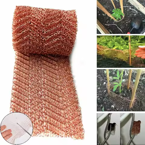 Copper Mesh Filter Column Packing Woven Wire Screen Filter for Distillation 12.7CM Distillation Appa