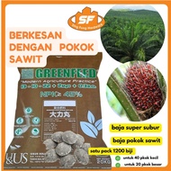 Baja Greenfeed Oil Palm Fertilizer HMTF NPK + MgO - 13:10:22:2 +TE Slow Release Fertilizer Baja Pokok Sawit Baja Gemuk