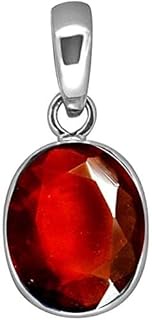 6.25 Ratti / 5.42 Carat Original Certified Natural Gomed/Gomedhikam/Hessonite Stone Pendant/Locket F