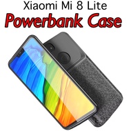 Xiaomi Mi 8 Lite 4700mAh Slim Powercase Powerbank Power Bank Case Battery