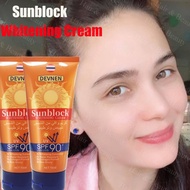 Sunscreen SPF90 PA+++ Body Sublock Badan Wajah Sunscreen Cream Sunscreen SPF90 PA+++ Whitening Sunbl