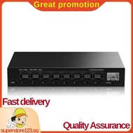 2.5Gb 8 Port Network Switch 2.5Gbps Unmanaged Ethernet Switch with 10Gb SFP+ Slot Home Lab Small Set