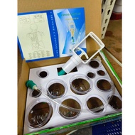 SET BEKAM 12 CUPS DENGAN PAM VAKUM TANGAN SET BEKAM MURAH ALAT TERAPI SET BEKAM LENGKAP TERAPI TRADI