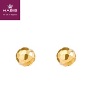 HABIB Oro Italia 916 Yellow Gold Earring GE71280720