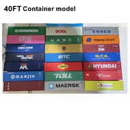 1:87 HO Scale 40ft Shipping Container 40 Cargo Box Model Railway Layout
