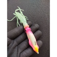 Metal Jig Cumi 40 60 80 100 150gr Full GID + Skrit Metal jig squid CUMI