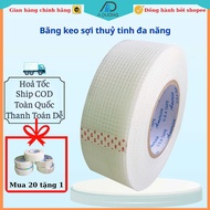 Multipurpose Fiberglass Tape - Fiberglass Mesh Tape, Plaster Tape (5cm wide, 45m and 90m long)