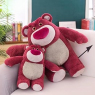 【STRAWBERRY BEAR】Ls05 Anak Patung Lotso Besar Teddy Bear Lotso Gift Lotso Bear Plushie Pillow Boneka