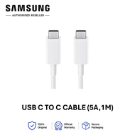 SAMSUNG USB CABLE (TYPE C TO TYPE C) (5A1M)