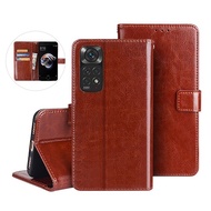 New Phone Case Xiaomi Redmi Note 11 Pro 11s Note11 4G 5G Global Version PU Leather Flip Wallet Card Holder Cover Casing