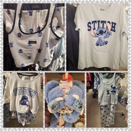 英國直送/英國代購/ Pre Order/ 預購款 - Disney Stitch 史迪仔女裝短袖睡衣套裝/ 毛毛拖鞋/ 吊帶睡衣套裝/ 背心睡衣套裝/ 短袖衫/ Tee/ T Shirt