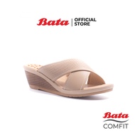 Bata Comfit Womens Comfort Sandals รองเท้าเพื่อสุขภาพ สูง 2.5 นิ้ว สำหรับผู้หญิง รุ่น Canna