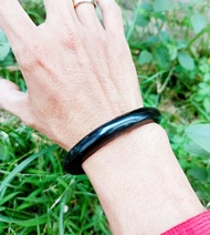 Gelang akar bahar tunggal / tali arus hitam berengsel