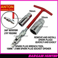 SPARK PLUG WRENCH TOOL 16MM 21MM SPARK PLUG SOCKET OPENER TOOL SET