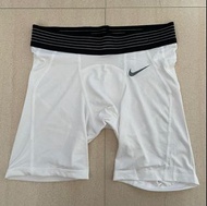 nike pro nikepro training hypercool 系列男裝白色訓練運動緊身短褲/打底內褲