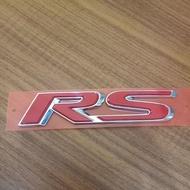 Original honda rs type logo emblem