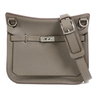 HERMES Togo皮革Jypsiere 28肩背袋Etain