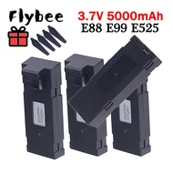 Upgrade 5000mAh E88 Drone Battery 3.7V For E88 E88PRO E99 E525 P1 K3 P10 A13 S98 RC Drones RC Quadco