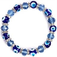 Evil Eye Bead Bracelet Meaning Beaded Glass Beads Bracelet Women Jewelry