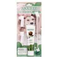 Spain Pet Toothpaste Toothbrush Set Oral Cleaning Pet Toothpaste Set Cleaning Supplies