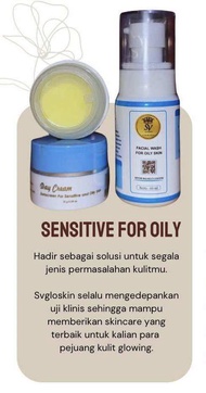 SV Glowskin sensitif oily SV glow (free gift)