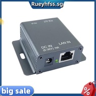 Gigabit Portable Charger Power Feeding POE Injector MAX30W Active 9-36Vdc in 48Vdc POE Out Supports 