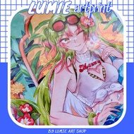 [July] artprint a5 summer watercolor painting