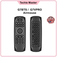G7BTS G7V Pro AIRMOUSE Alat Kawalan Jauh Papan Kekunci Fly Air Mouse Remote Control with keyboard fo