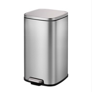 EKO Stella Stainless Steel Pedal Dustbin with Inner Liner Step Trash Can Soft Close Lid Fingerprint-