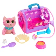 Just Play Disney Junior Doc McStuffins On-the-Go Pet Carrier and Accessories – Whispers, 5.5-inch Pl