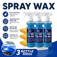 P40 Sprays Wax Car Paint Coating - Quick-Acting Water-Repellent Maintenance for Bright Finish