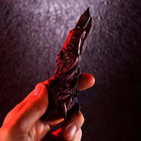 Jujutsu Kaisen Ryomen Sukuna Finger Cosplay Props Flesh Color Plastic Unisex Horror Halloween Access