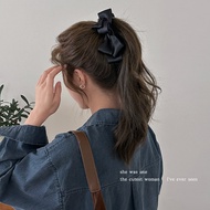 Suzyacc kr Celebrity Style Bow Banana Clip Female 2025 Clip Headdress Simple Sweet Plate Hair Clip S