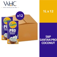 S&P Santan Pro Coconut Milk 1L x 12 (1 Carton)