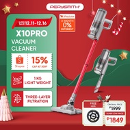 PerySmith X10Pro Handheld Vacuum Cleaner Portable Heavy Duty Floor Car Cleaner For Bed Home Sofa