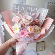 【情人節花禮】flower-of-life 心語玫戀 厄瓜多永生玫瑰花束