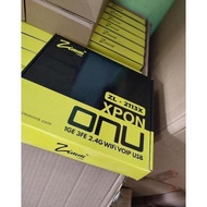 - ZIMMLINK ZL-2113X XPON ONU Support EPON & GPON ONT 1GE 3FE 2.4G WIFI VOIP USB