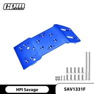 GPM 7Alloy Front Skid Plate With Screws & Pins & Alloy Collars For HPI Savage RC Model CAR UPGRADE  