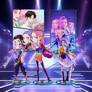 K-Pop Huntrix Acylic Stander Ornament Demon Hunter Photo Stander Desktop Ornament 猎魔女团 周边