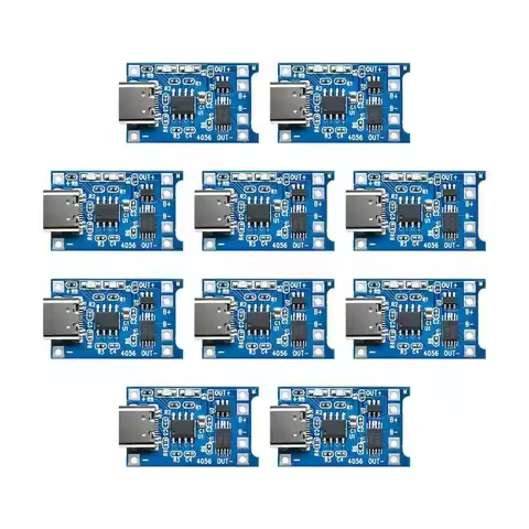 5-10Pcs 5V 1A TYPE-C Micro USB 18650 TC4056A Lithium Battery Charging Board Charger Module with Prot