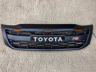 กระจังหน้า vigo champ 2012 2013 2014 มีไฟ Led Front grill Vigo Champ GR led