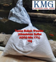 ► Tawas Bubuk (Powder) Aluminium sulfat Kadar Al2O3 Min 17% 1kg