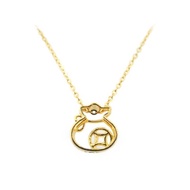 FC1 CHOW TAI FOOK 999 Pure Gold Pendant Necklace - Prosperity Bag R29033