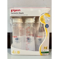 Pigeon Milk Bottle With Nipple Like Mother's Mini Model Size 8 0z Pack Of 3 Bottles 1