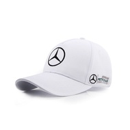 หมวกแก๊ปแข่งปี2022,หมวกปีกโค้งมีปีกบังแดดสำหรับรถเบสบอลโลโก้รถโกคาร์ทใหม่ปี F1
