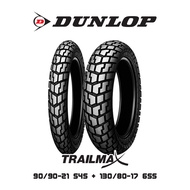 Dunlop Trailmax ยาง Adventure กึ่งวิบาก ขอบ 21" / ขอบ 17" KLR650 / Royal Enfield Himalayan