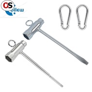 OS  Carbon Steel Sparks Plug Socket Wrench Set With 6 Point Design For 13mm To 19mm Sparks Plug And 