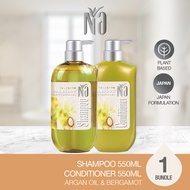 Na Hair Shampoo 550ml x 1 Bottles + Na Hair Conditioner 550ml x 1 Bottle