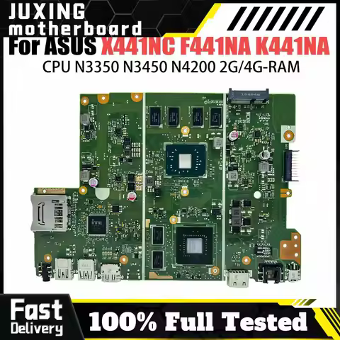 X441NC Mainboard For ASUS X441NA X441N F441N A441N K441N Laptop Motherboard N3350 N4200 GT810M/GT820
